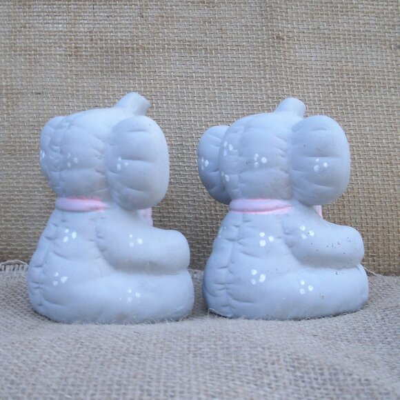 Vintage Toy Elephant Ceramic Salt & Pepper Shaker Set - Picture 4 of 16
